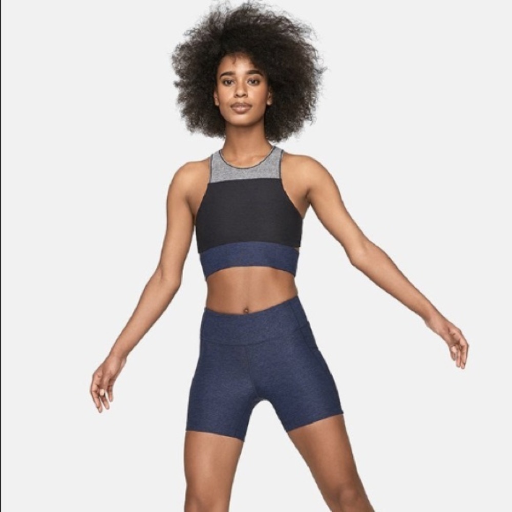 Outdoor voices navy warmup short